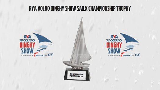 Picture of the RYA Volvo Dinghy Show SailX Championship Trophy